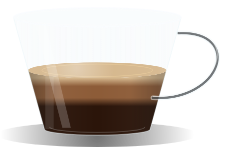 Café cortado